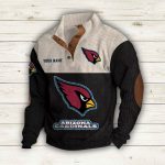 Personalized Cardinals Stand-Up Collar Sweatshirt