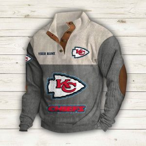 Personalized Chiefs Stand Up Collar Sweatshirt