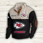 Personalized Chiefs Stand-Up Collar Sweatshirt