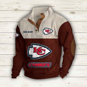 Personalized Chiefs Stand Up Collar Sweatshirt