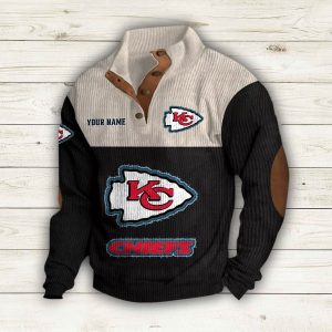 Personalized Chiefs Stand Up Collar Sweatshirt