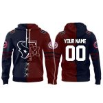 Personalized Houston Texans x Texas AM Aggies Hoodie