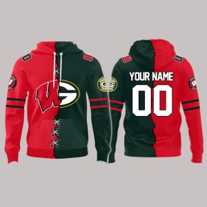 Personalized Packers x Badgers Hoodie
