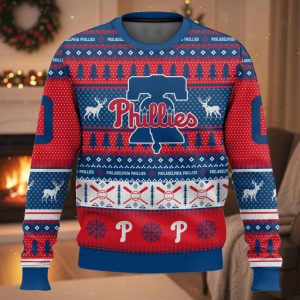 Personalized Phillies Baseball 2025 Ugly Christmas Sweater 1 Personalized Phillies Baseball 2025 Ugly Christmas Sweater