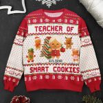 Personalized Teacher Of Smart Cookies Ugly Sweater