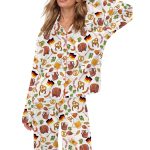 Prost Oktoberfest Silky Satin Pajama Set