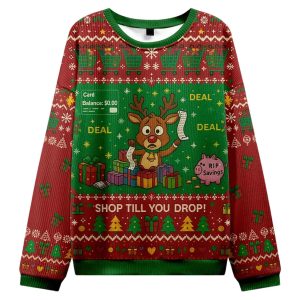RIP Savings Broke for the Holidays Christmas Ugly Sweater