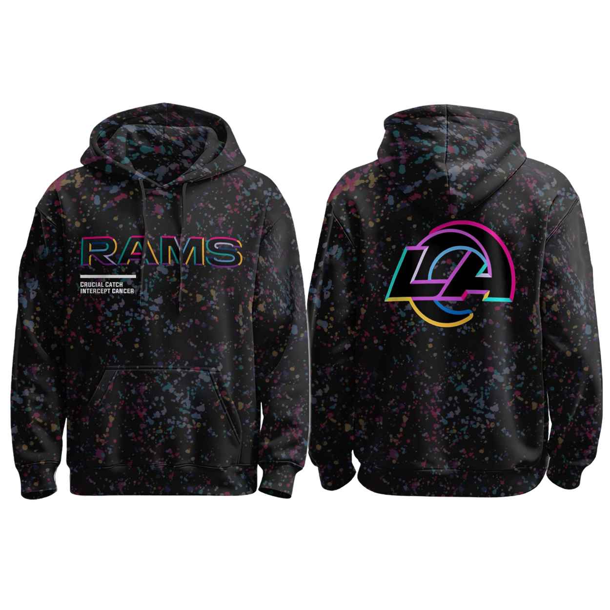 Rams Crucial Catch 2025 Hoodie Rams Crucial Catch 2025 Hoodie