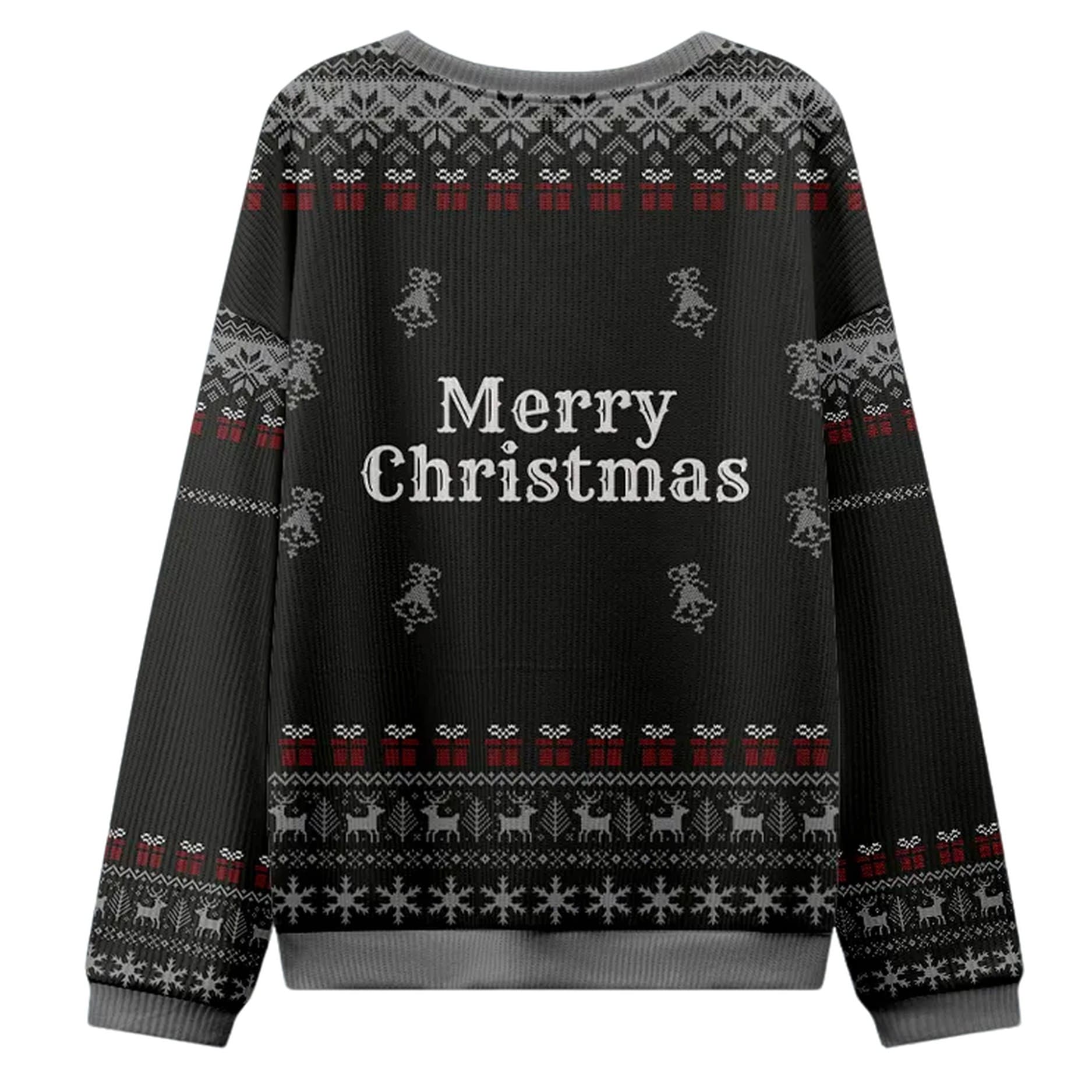 Raven Santa Still Naughty But Festive Ugly Christmas Sweater Raven Santa Still Naughty But Festive Ugly Christmas Sweater