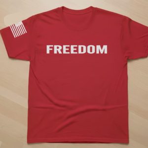 Red Freedom Charlie Kirk's Birthday Shirt