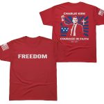Red Freedom Charlie Kirk's Birthday Shirt