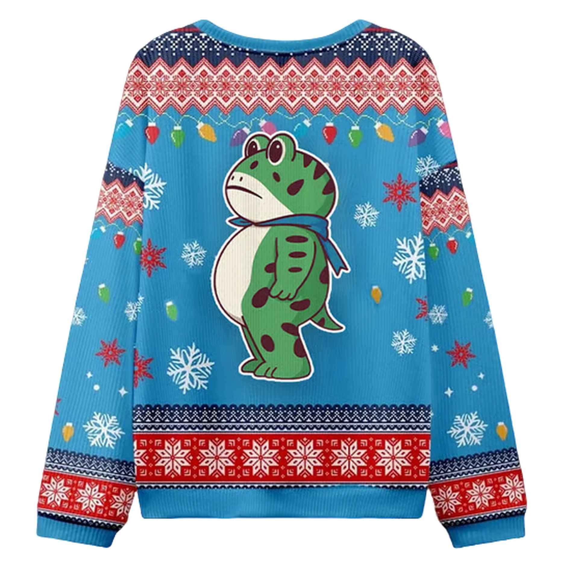 Resist Frog Christmas Ugly Sweater Resist Frog Christmas Ugly Sweater