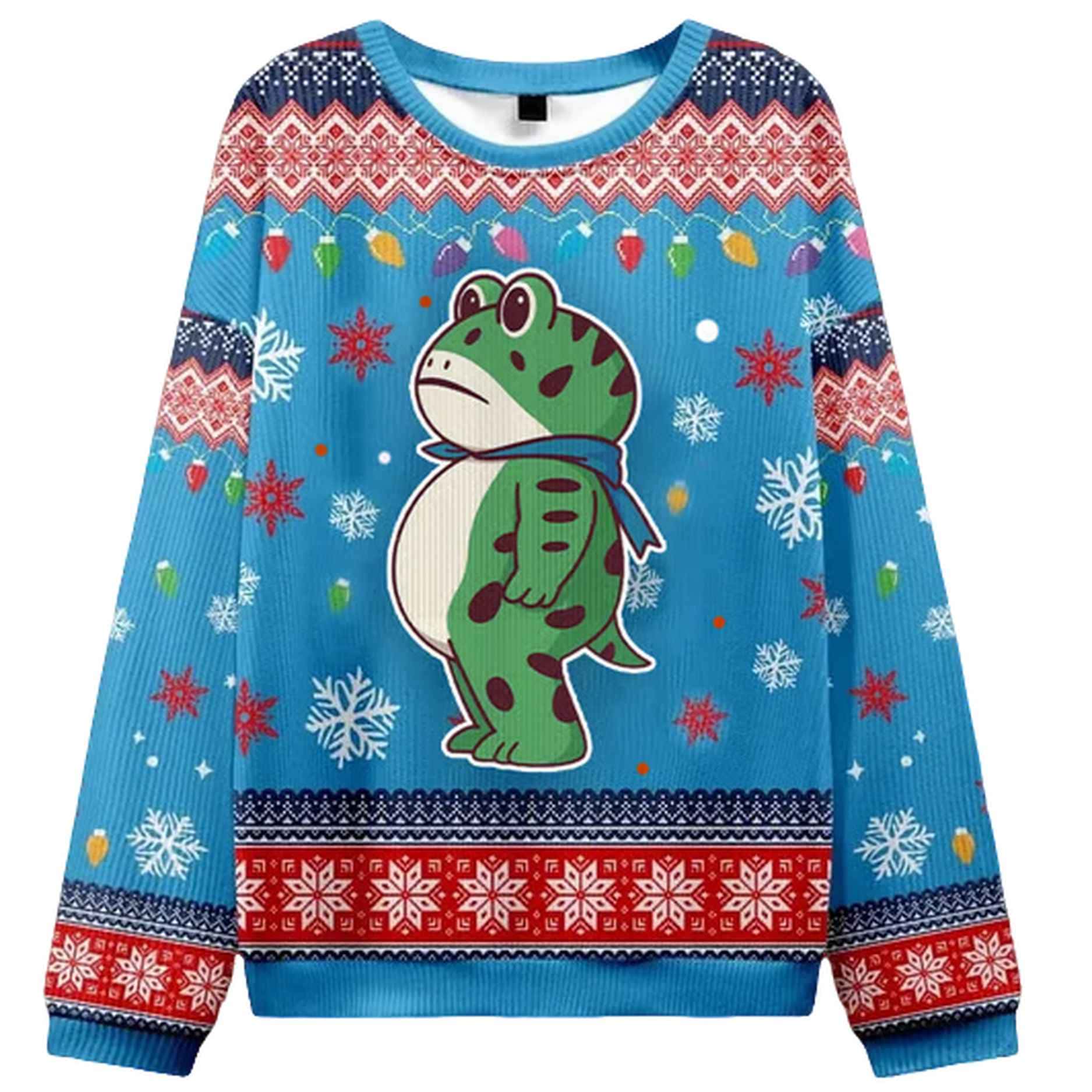 Resist Frog Christmas Ugly Sweater Resist Frog Christmas Ugly Sweater