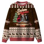 Salem Book Club Ugly Christmas Sweater