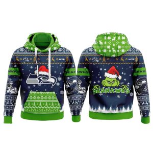 Seahawks x Christmas 2025 Hoodie