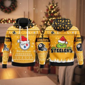 Steelers x Christmas 2025 Hoodie 1 Steelers x Christmas 2025 Hoodie