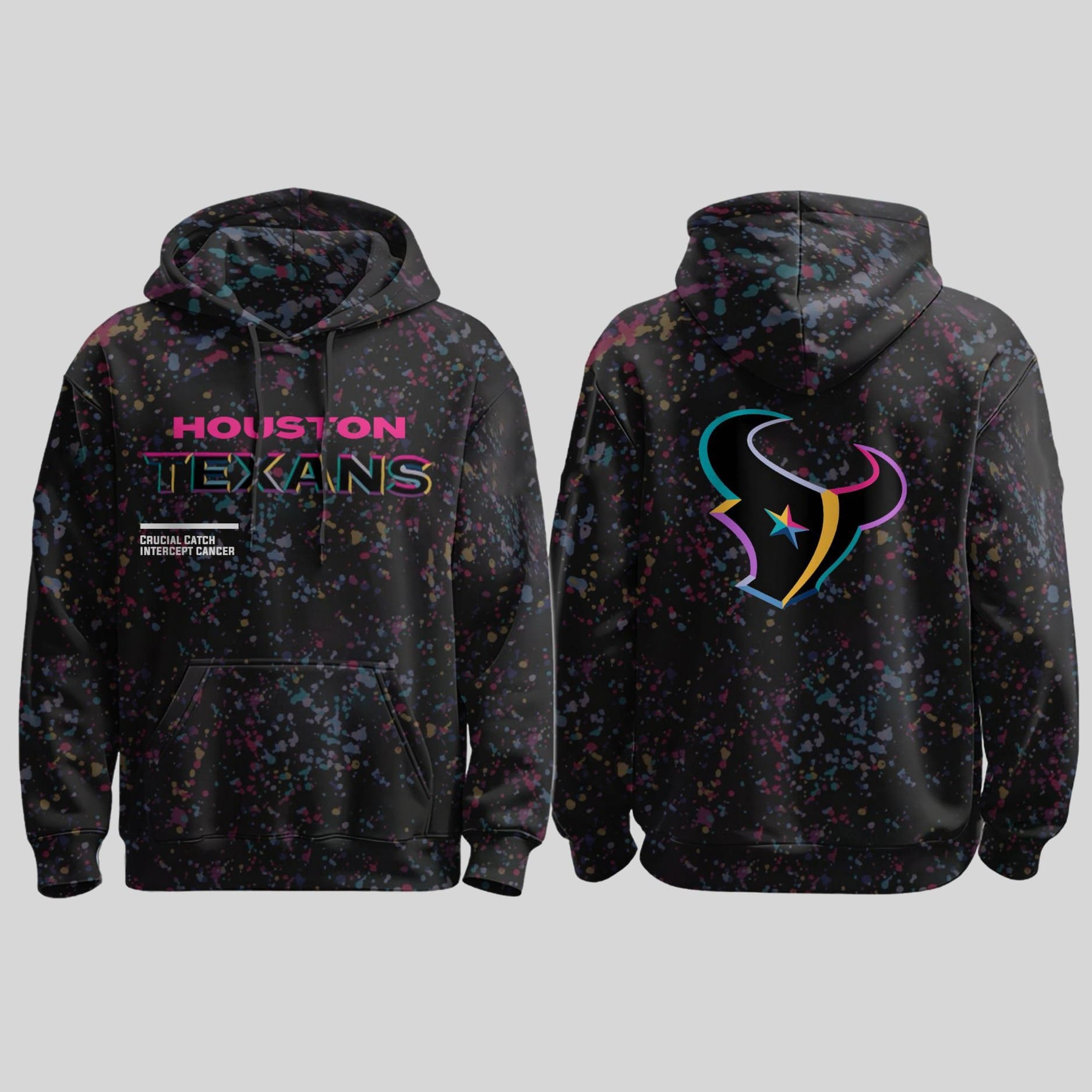 Texans Crucial Catch 2025 Hoodie Texans Crucial Catch 2025 Hoodie