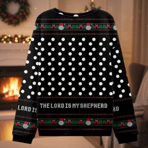 The Lord Is My Shepherd Ugly Christmas Sweater
