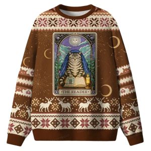 The Reader Unisex Ugly Christmas Sweater