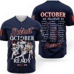 Tigers Detroit October Ready 2025 Jersey