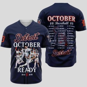 Tigers Detroit October Ready 2025 Jersey 1 Tigers Detroit October Ready 2025 Jersey