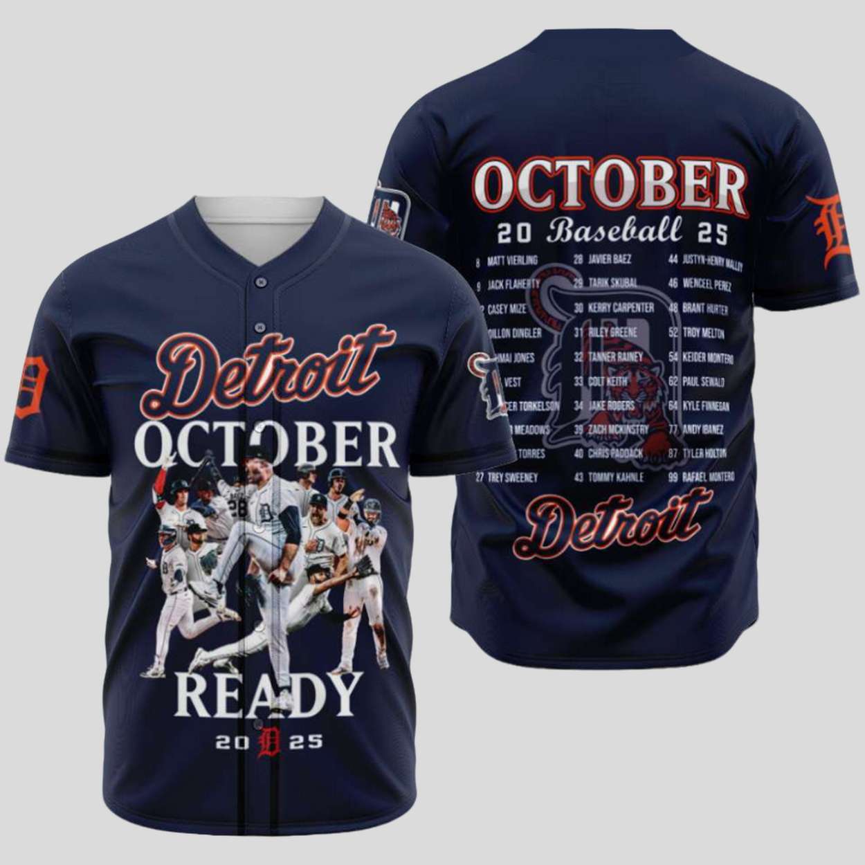 Tigers Detroit October Ready 2025 Jersey Tigers Detroit October Ready 2025 Jersey