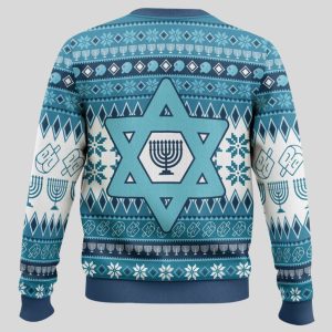 Tis The Season To Remind Everyone I'm Jewish Ugly Christmas Sweater 1 Tis The Season To Remind Everyone I'm Jewish Ugly Christmas Sweater