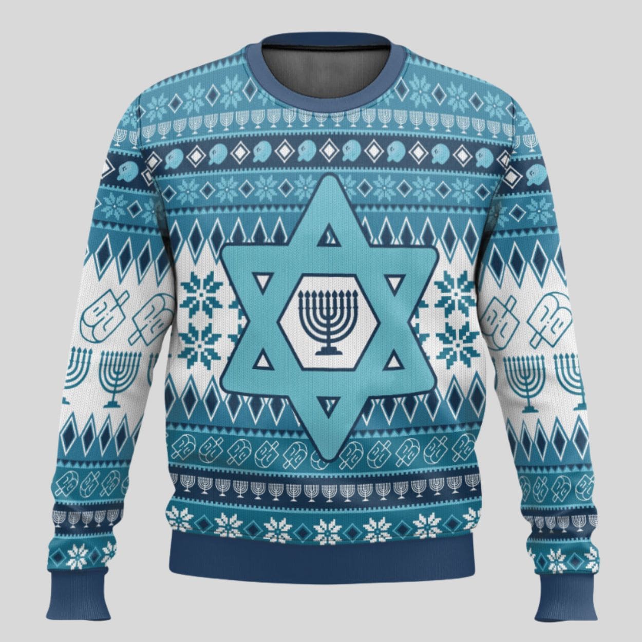 Tis The Season To Remind Everyone I'm Jewish Ugly Christmas Sweater Tis The Season To Remind Everyone I'm Jewish Ugly Christmas Sweater