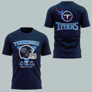 Titans All About That Two Tone Blue Bussin With The Boys Shirt