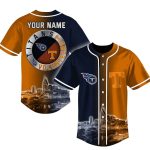 Titans x Volunteers Skyline Baseball Jersey