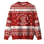 Trained In The Classical Arts Ugly Christmas Sweater