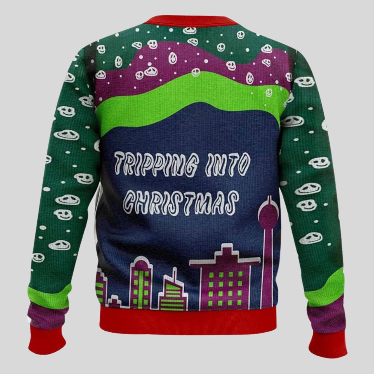 Tripping Santa Ugly Christmas Sweater Tripping Santa Ugly Christmas Sweater