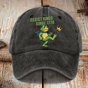 Unisex Resist Kings Since 1776 Print Hat