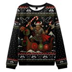Vikings Celebrate Christmas Ugly Sweater