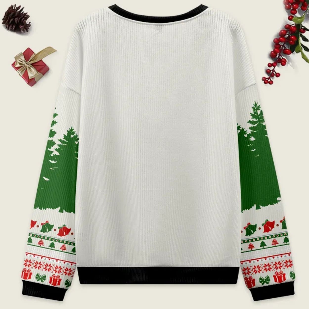 Vintage Christmas Pig Ugly Sweater Vintage Christmas Pig Ugly Sweater