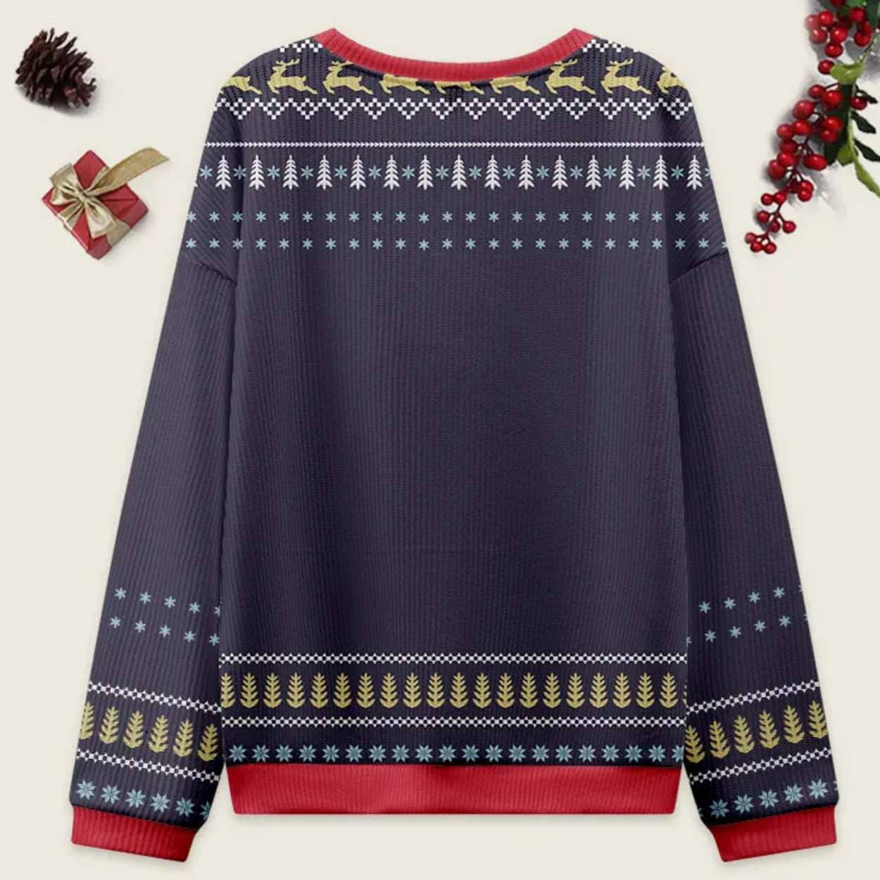 Vintage Sorry Santa I’ve Been Feral Ugly Christmas Sweater Vintage Sorry Santa I’ve Been Feral Ugly Christmas Sweater