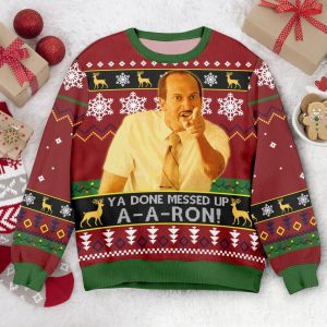 Ya Done Messed Up Aaron Key And Peele Ugly Christmas Sweater