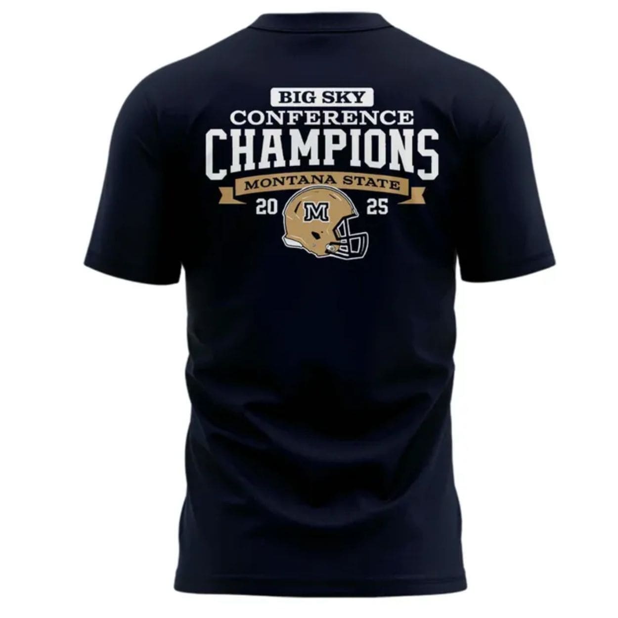 2025 Big Sky Conference Champions Montana State Football T-Shirt 2025 Big Sky Conference Champions Montana State Football T-Shirt