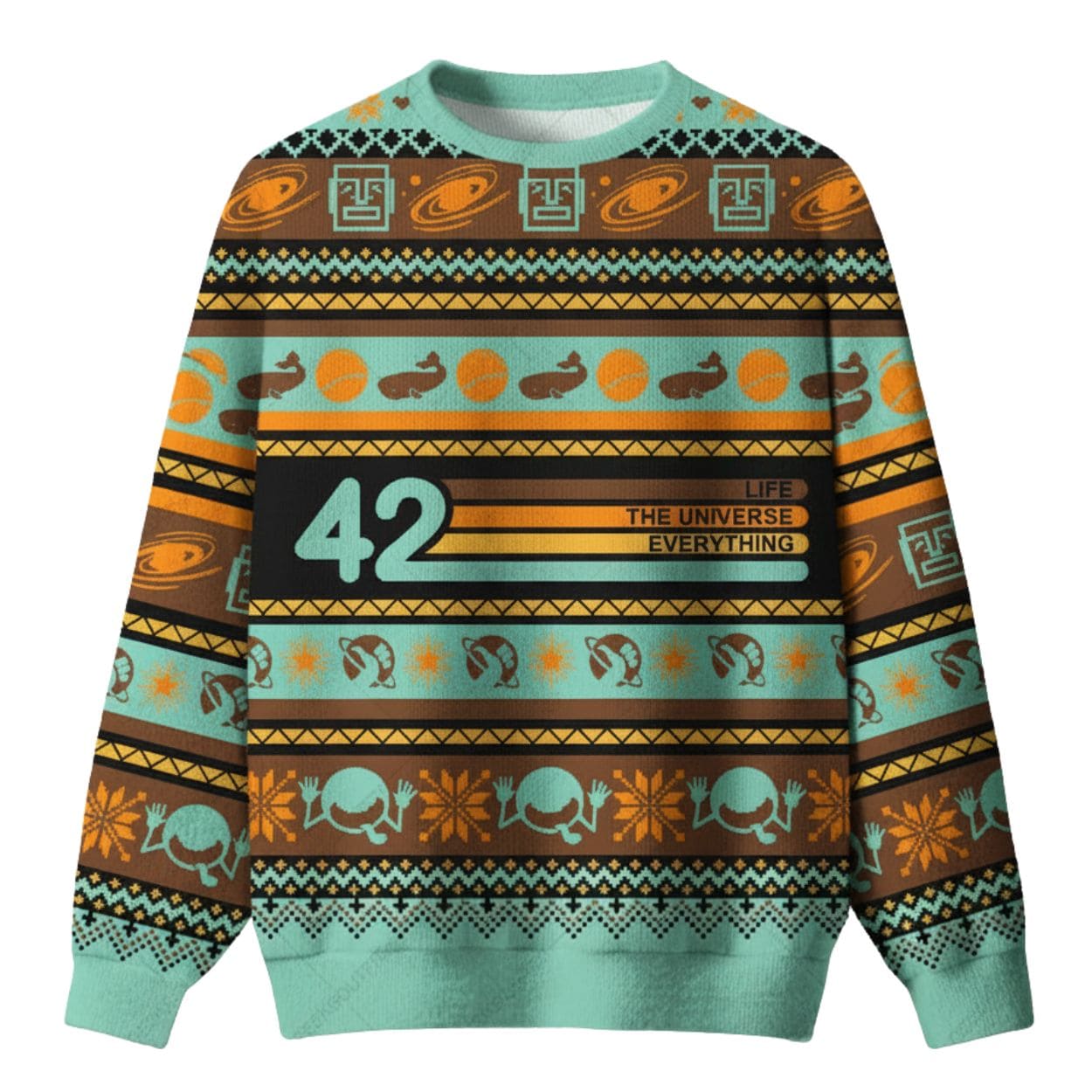42 Is Everything Ugly Christmas Sweater 42 Is Everything Ugly Christmas Sweater