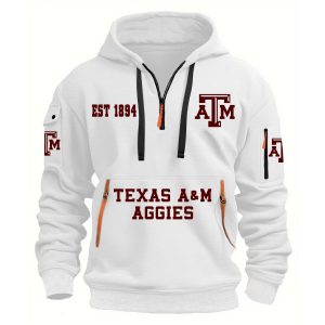 AM Aggies EST 1894 Quarter Zip Hoodie