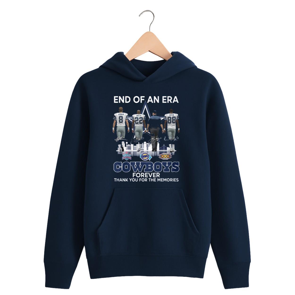 Aikman Smith Irvin End Of An Era Cowboys Forever Thank You For The Memories Shirt Aikman Smith Irvin End Of An Era Cowboys Forever Thank You For The Memories Shirt