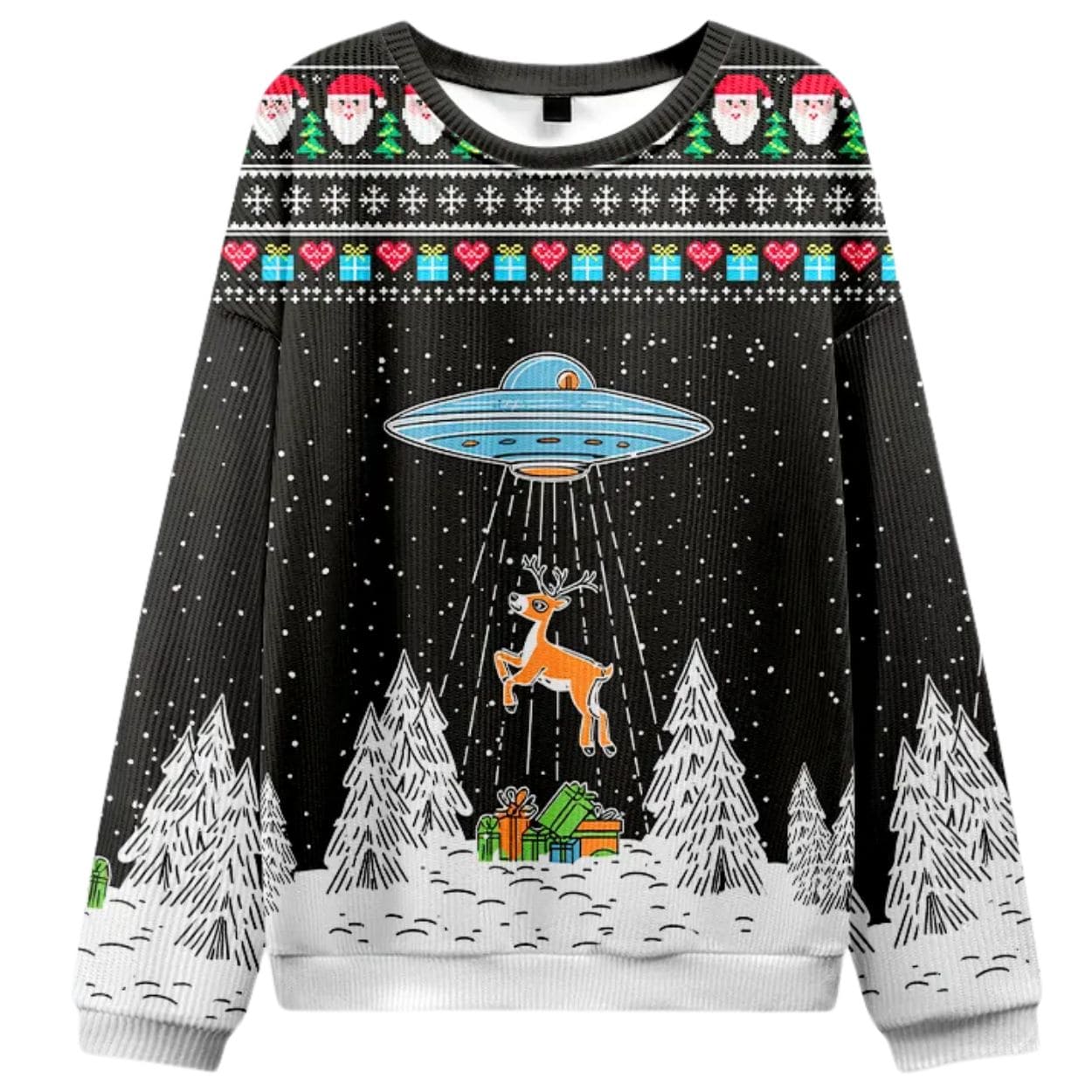 Alien Christmas Abduction Christmas Ugly Sweater Alien Christmas Abduction Christmas Ugly Sweater