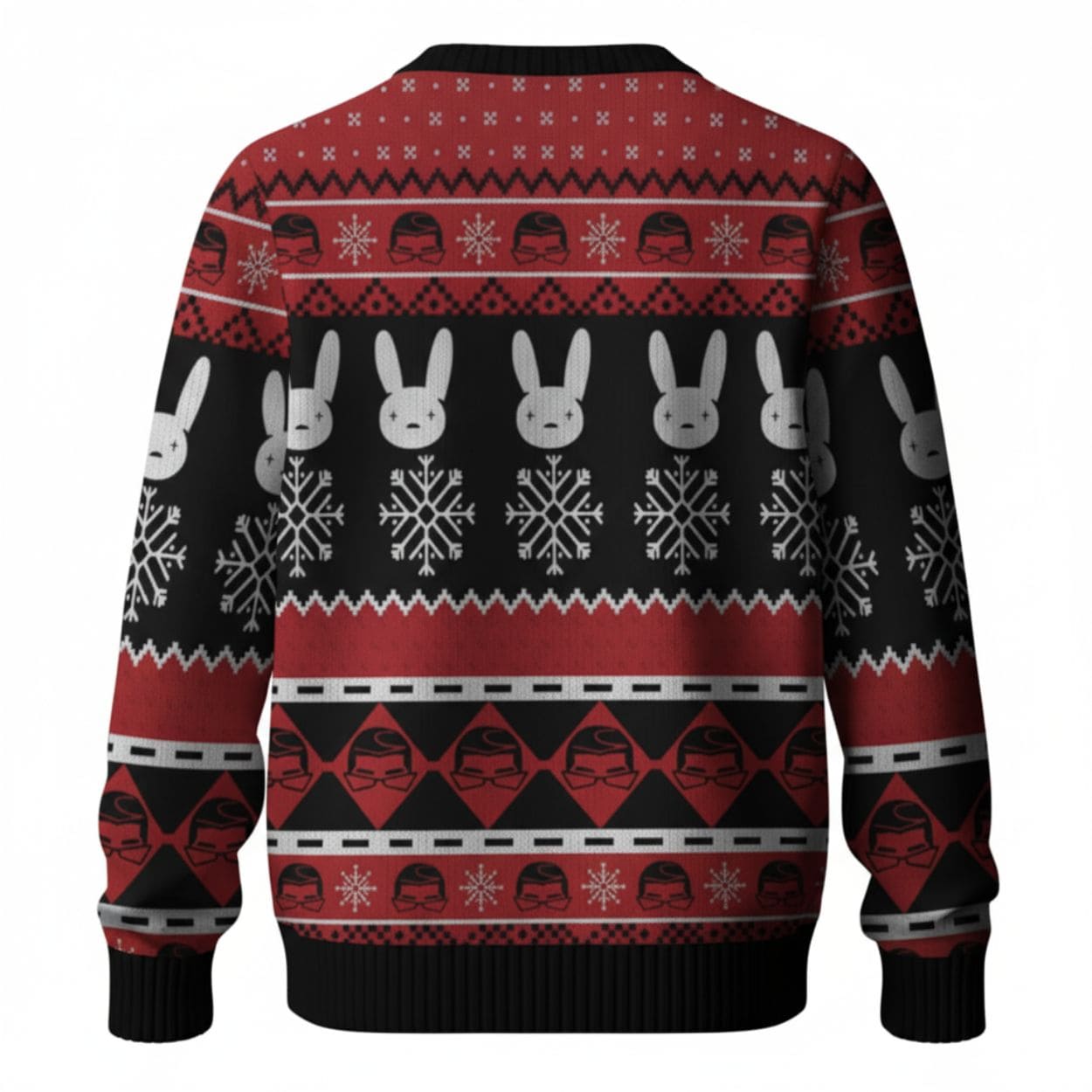 Bad Bunny Ugly Christmas Sweater Bad Bunny Ugly Christmas Sweater