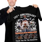 Bears 105th Anniversary Thank You For The Memories Shirt