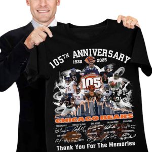 Bears 105th Anniversary Thank You For The Memories Shirt 1