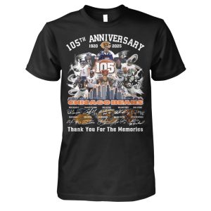 Bears 105th Anniversary Thank You For The Memories Shirt 1 Bears 105th Anniversary Thank You For The Memories Shirt