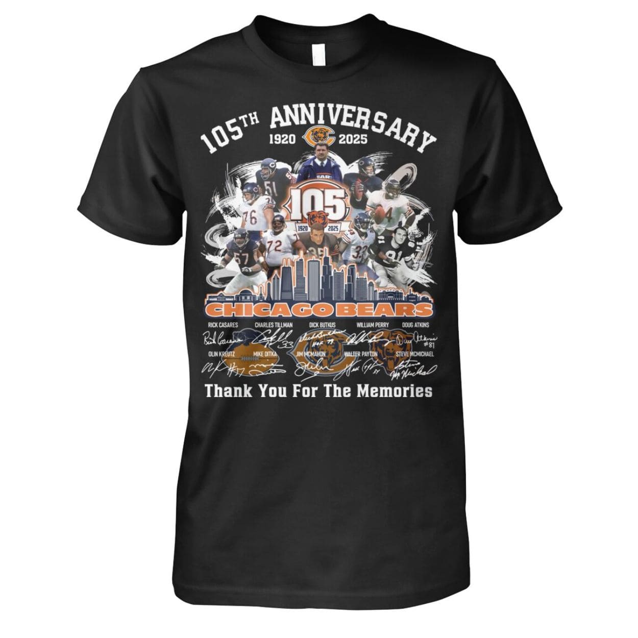 Bears 105th Anniversary Thank You For The Memories Shirt Bears 105th Anniversary Thank You For The Memories Shirt