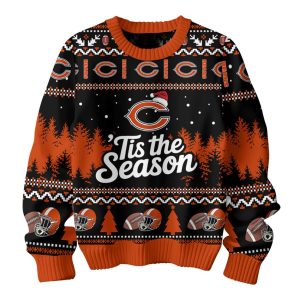 Bears Tis The Season Christmas Ugly Sweater 1