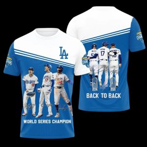 Betts Ohtani Yamamoto Back To Back World Series Champion Shirt