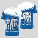 Betts Ohtani Yamamoto Back To Back World Series Champion Shirt